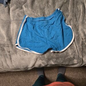 Women's Blue Bike Shorts